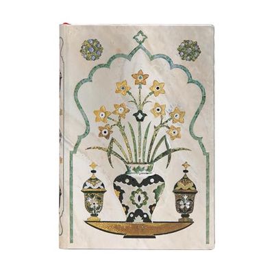 Paperblanks | Hardcover Journal | Shah | Lined | Mini (95 × 140 mm) (Taj Mahal Flowers)