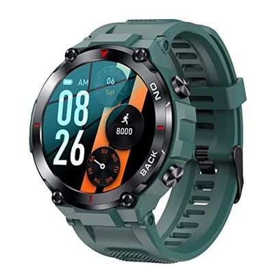 SMARTY 2.0 SW059C Smartwatch van siliconen, medische behandeling, meldingen van berichten en oproepen, chronograaf, GPS