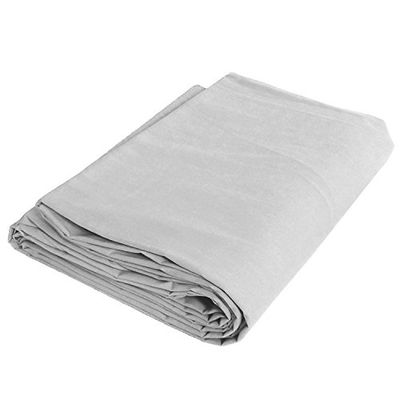 DYNASUN - Sfondo in tessuto per studio fotografico Pro W005, 2,8 x 4,0, grigio grigio, spessore cotone 140 g/sqm W005, grigio