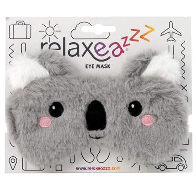 Puckator Ideaal slaaphulpmasker voor reizen en hoofdbanden voor kinderen (Koala)