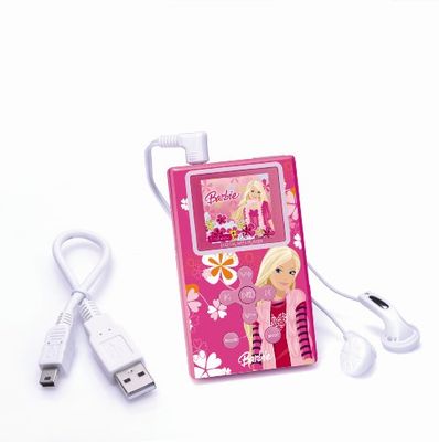 Lexibook Barbie, Lettore multimediale, schermo 1,5", 1Gb