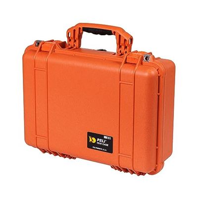 PELI 1500 Valigia impermeabile per DSLR, SLR, Lenti, Macchina fotografica e droni, IP67 Impermeabile, 40L Capacità, Prodotto in Germania, Senza sch19L