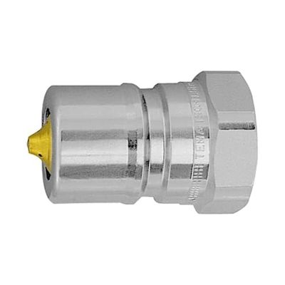 Steeknippel met drukeliminator, serie B, staal geh., verz., G 1/2 IG, NW 12,5, PN max. 300 bar, bedrijfstemperatuur. -30 °C tot 100 °C