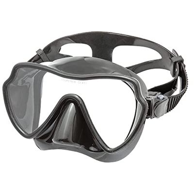 Ciclope Sr duikmasker van silicone, zwart