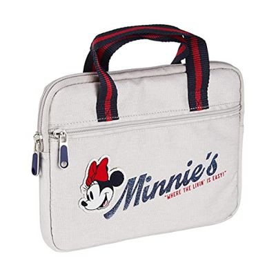 Cerdá Funda Tablet Infantil de Minnie MouseCon Bolsillo Superior Compatible Tablets de 9-11 Pulgadas, Mochila para Niñas, Multicolor
