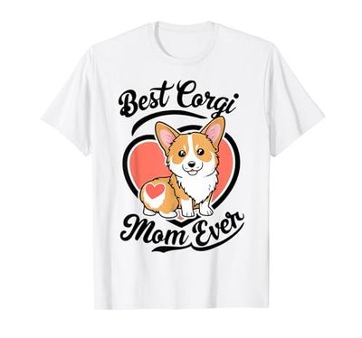 Mejor Mamá Corgi Cada, Corgi Booty Mom Camiseta