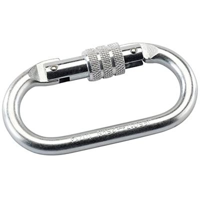 DRAPER EXPERT 82472 veiligheid karabijnhaak, zilver