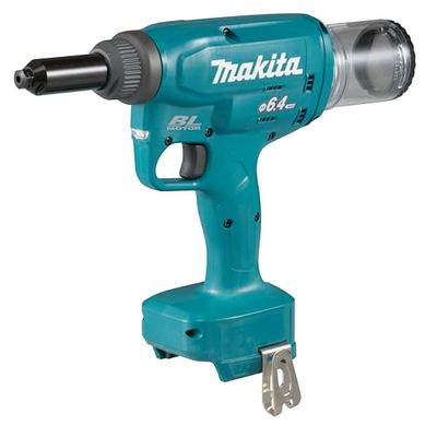 Makita DRV250Z - Remachadora 6,4 mm BL 18V LXT/solo, sin batería y sin cargador