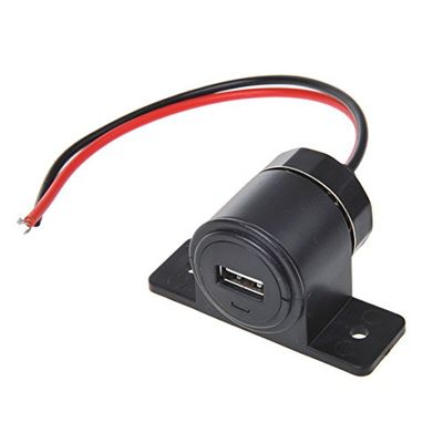 IWH 19017 USB di costruzione presa 12/24 Volt