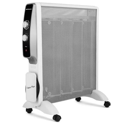 Orbegozo RMN 2075 Glimmer-radiator met snelle convectie en warmteverdeling, 2 standen van 1000 W en 2000 W, zwart