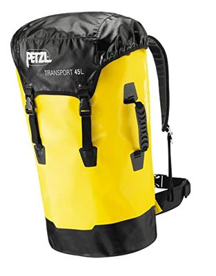 PETZL S42Y 045 TRASPORTO Borsa durevole, 45 L, Giallo/Grigio/Nero