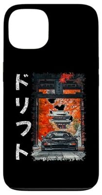 Grunge Style nsx car Drift text Vintage Jdm Motorsports Car Case for iPhone 13