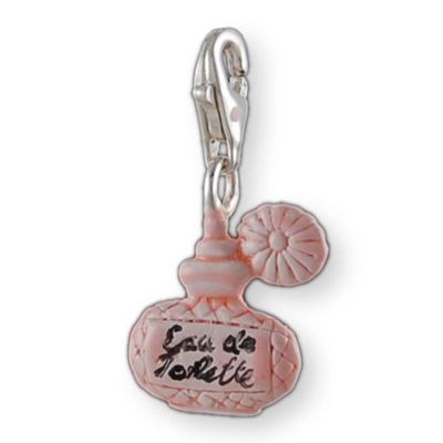 Melina kvinnors berlock Eau de Toilette parfymflaska emalj 925 sterlingsilver 1800061, Emalj