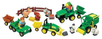 John Deere Preschool - 1st Farm Fun Playset Range - Suitable from 3 years