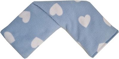 Vagabond Bags Blue Heart Fleece Wheat Wrap with Cotswold Lavender and Wheat
