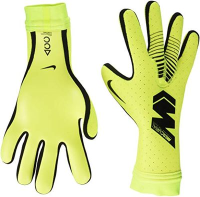 Nike Goalkeeper Mercurial Touch Elite, Unisex Vuxen, Gul/Svart, 8
