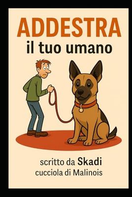Addestra il tuo umano: scritto da Skadi – cucciola di Malinois con grande esperienza umana