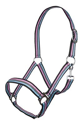 Hkm 4057052242748 Licol Linz-8519 Noir/Gris/Rose/Bleu