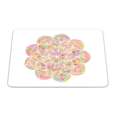 Bonamaison, Rectangle Pop Art Digital Printed Mouse Pad, Non-Slip Base, for Office and Home, Size: 22 x 18 cm