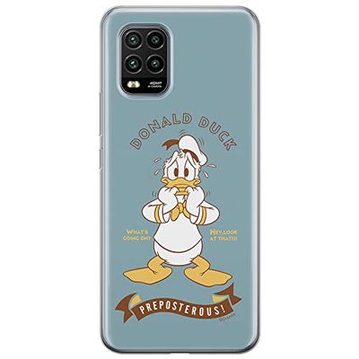 ERT GROUP Handyhülle für Xiaomi MI 10 LITE Original und offiziell Lizenziertes Disney Muster Donald 004 optimal an die Form des Handy angepasst, hülle aus TPU
