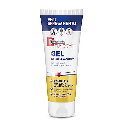 Filmocare Antisfregamento 100 ml | Gel antisfregamento indicato per chi pratica sport, per i soggetti in sovrappeso e per le persone anziane o lungodegenti - Dermovitamina