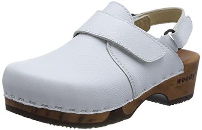Woody Femme Cornelia Sabot, Blanc, 36 EU