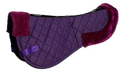 Rhinegold Comfort Saddle Pad-Full-Purple Almohadilla de sillín, 32 ES, Morado, Plein