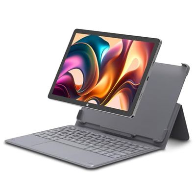 techbite SmartBoard 10 II WiFi tablet met toetsenbord, 10,1 inch, speciale hoes, 4 GB geïntegreerd geheugen, 6000 mAh accu, 128 GB