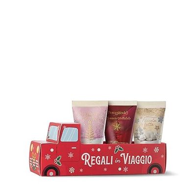 Bottega Verde - Confezione Regalo, Furgone con 3 Mini Creme Mani da 30 ml Ciascuna, in un Elegante Cofanetto, Idea Regalo