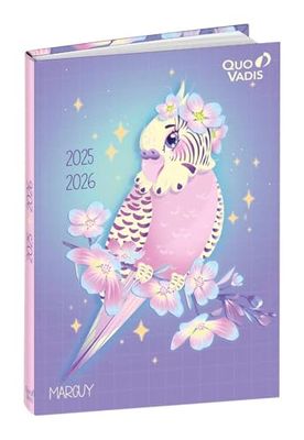 QUO VADIS - Agenda scolaire - 2025-2026 - Eurotextagenda - Journalier - Multilingue - Marguy Enfants - Multicolore - 12 mois août à juillet - 12x17 cm