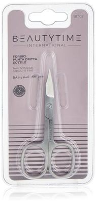Beautytime Nail Scissors, Thin Straight
