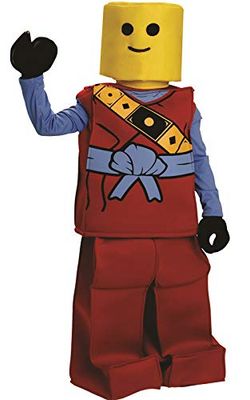 Dress Up America Halloween Barn Block Ninja Man Outfit