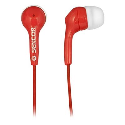 SENCOR SEP 120 in-ear hoofdtelefoon, rood