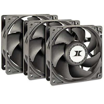 INTER TECH Ventola 120 x 120 x 38 IPC Fan Set 3 ventole 120 mm