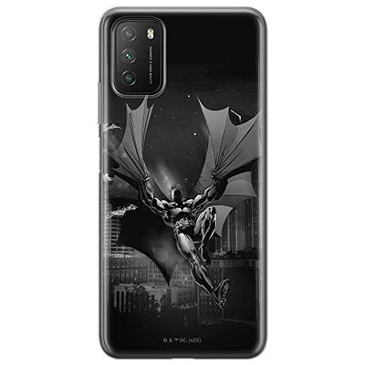 ERT GROUP mobiel telefoonhoesje voor Xiaomi REDMI 9T/ POCO M3 origineel en officieel erkend DC patroon Batman 073 optimaal aangepast aan de vorm van de mobiele telefoon, hoesje is gemaakt van TPU