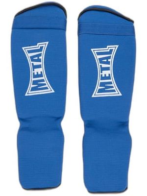 Metal Boxe Protege-mornas/pieds Bleu Taille M