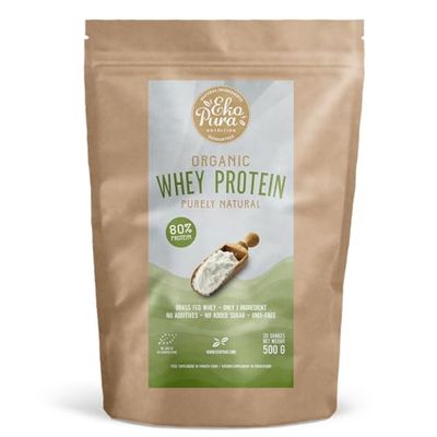 Protéine de lactosérum organique - Naturel - 80% de Protéines - Bio Certifié - Sérum biologique dérivé de vaches heureuses et nourries d'herbe