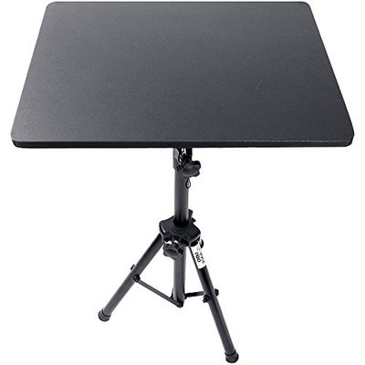 Pyle Suporte para projetor, computador portátil, computadores de DJ, altura ajustável, ideal para estudos e cenários