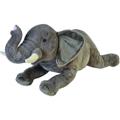 Wild Republic- Cuddlekins Jumbo Elefante Africano Animal, Color, 76 cm (19552)