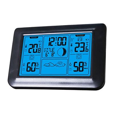 ESTACION METEOROLOGICA + SENSOR EXTERNO