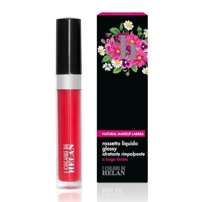 Helan I Colori di Helan - Labial líquido de larga duración, brillo labial luminoso y no pegajoso, brillo labial con acción hidratante de bálsamo labial con aceite de ricino y manteca de karité, 2,5 ml
