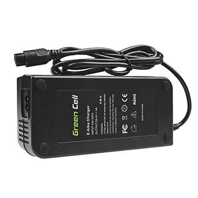 Green Cell Cargador 29,4 V 4 A (3 pines) Para Baterías E-bike 24 V