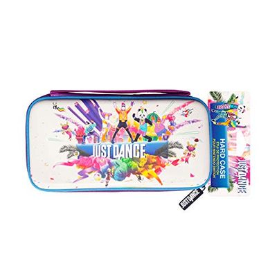 Subsonic - Sacoche de rangement rigide et anti-choc pour Nintendo Switch Just Dance 2019 officielle - Etui zippé en EVA - Housse de protection pour Nintendo Switch console, jeux et accessoires