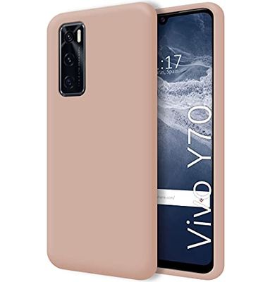 Tumundosmartphone Funda Silicona Líquida Ultra Suave para Vivo Y70 Color Rosa