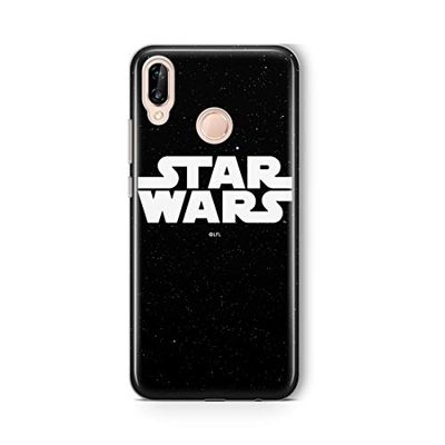 ERT GROUP Oryginalne i oficjalnie licencjonowane etui Star Wars do Huawei P20 LITE, optymalne dla kształtu smartfona, silikonowe etui ochronne, czarne