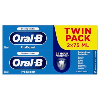 Oral-B Professional Protection Toothpaste 2x75ml