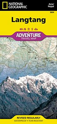 National Geographic Trails Illustrated Adventure Map Langtang: Nepal: Travel Maps International Adventure Map