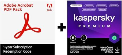 Adobe Acrobat PDF Pack + Kaspersky Premium total Security