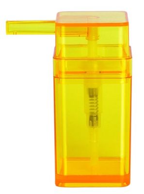 Spirella 10.15285 Cubo Distributeur Savon Polystyrol Clear Yellow