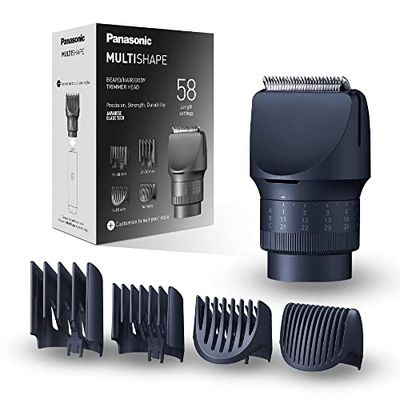 Panasonic ER-CTW1 MULTISHAPE Modular Personal Care System, Beard Trimmer and Hairclipper for Men